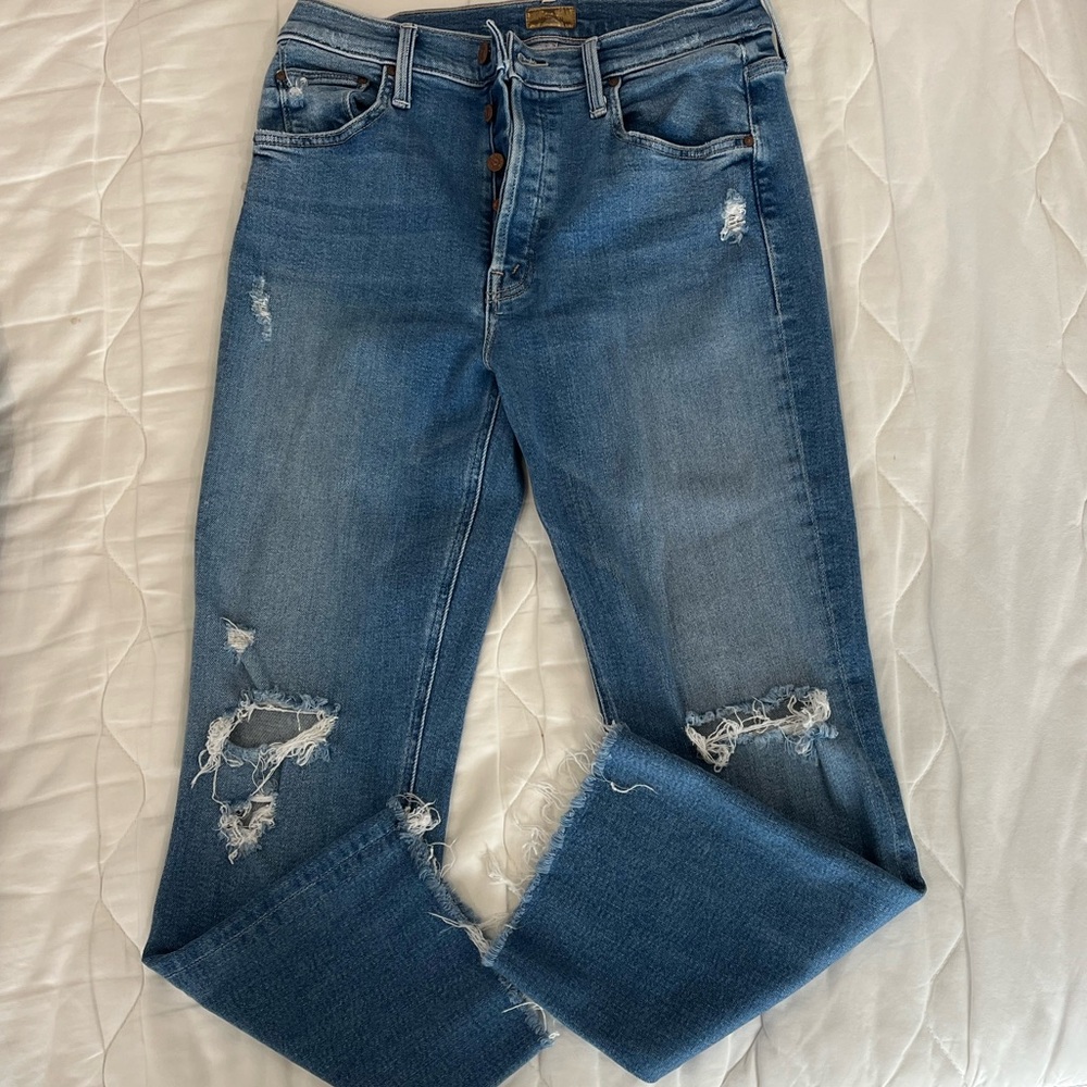 MOTHER size 29 “the tripper ankle fray” excellent condition